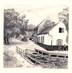 Pentekening Veerhuis